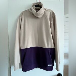 DC Shoe Woman’s Funnel Neck Sweatshirt